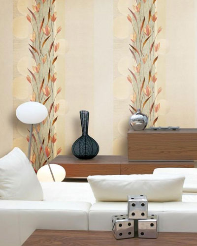  Giấy dán tường Hàn Quốc họa tiết hoa lá 82327-2