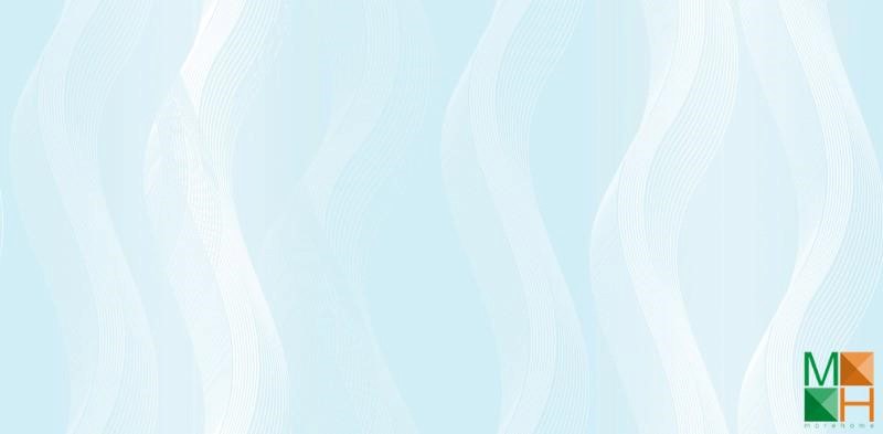 Làm mát không gian với giấy dán tường màu xanh dương Làm mát không gian với giấy dán tường màu xanh dương